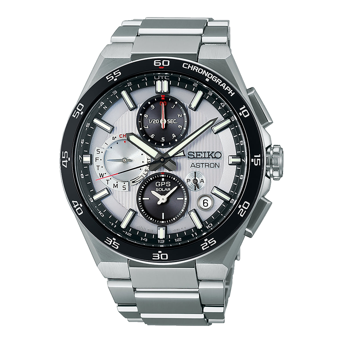 Seiko Astron Men's Solar GPS Chronograph Watch
