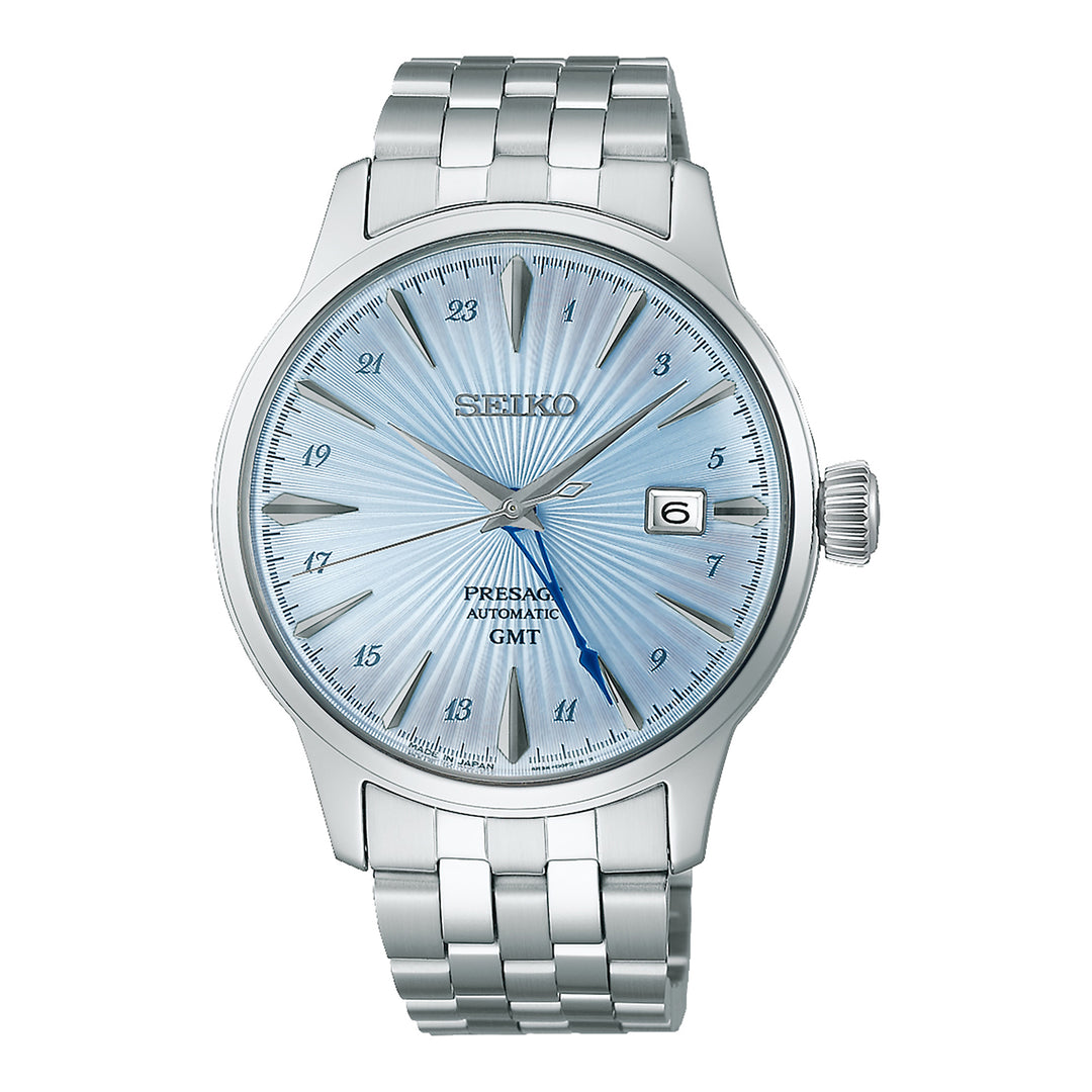 SEIKO Men's Presage Cocktail Automatic GMT Watch