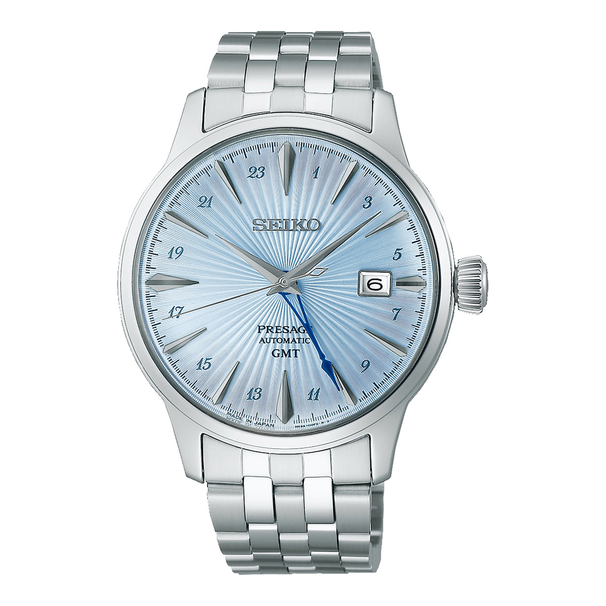 Seiko Men's Presage Cocktail Automatic GMT Watch