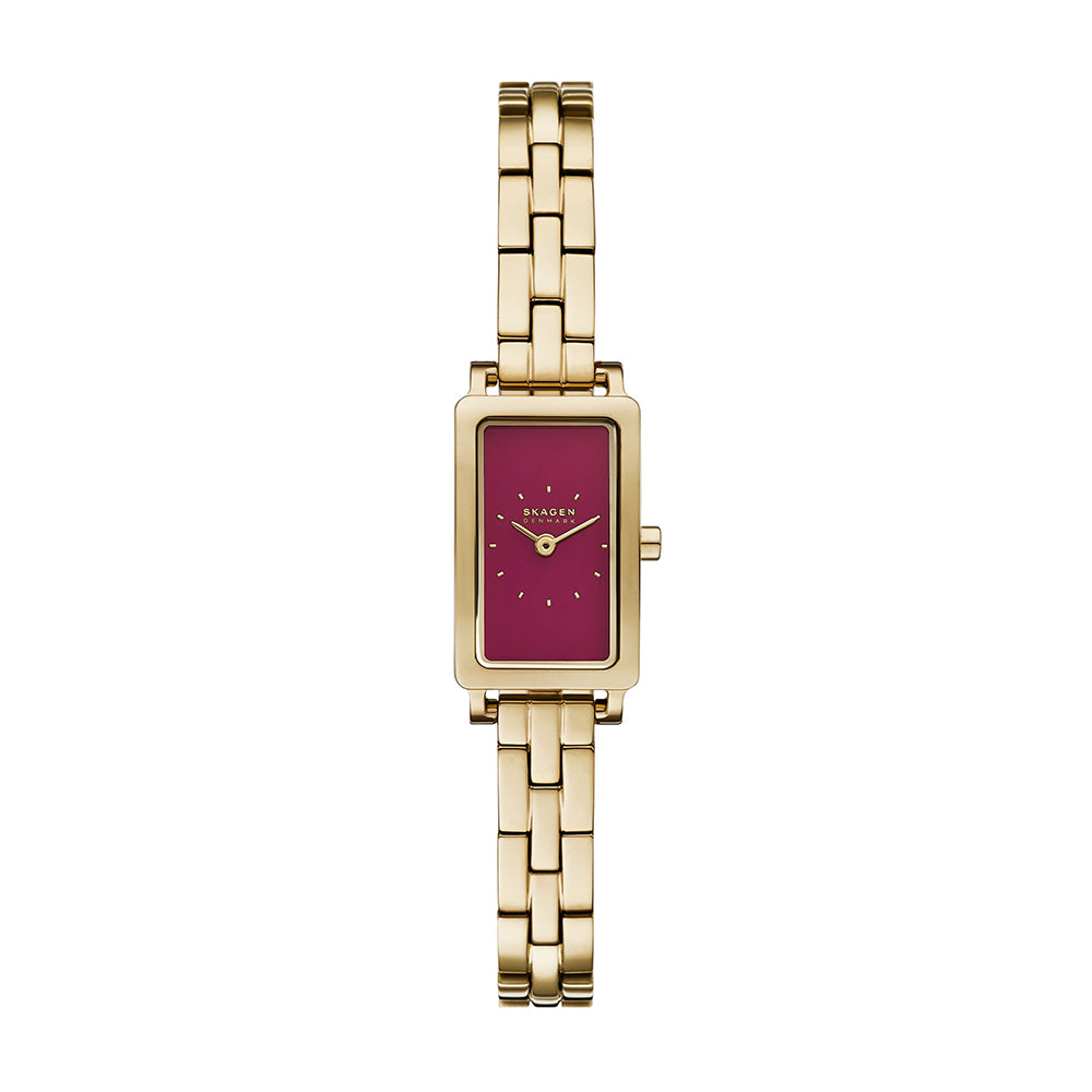 Skagen Hagen Micro Two-Hand Gold Stainless Steel Watch
