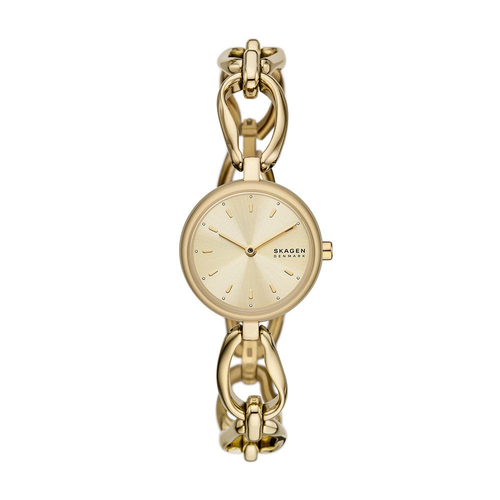 Skagen Signatur Lille Two-Hand Gold Stainless Steel Watch
