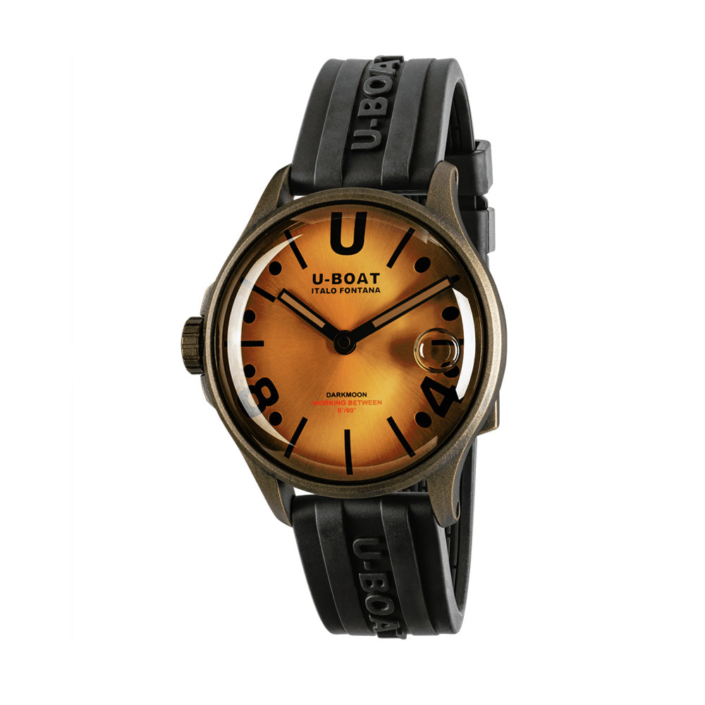 U-Boat Men's Bronze Tone Case and Dial Quartz Watch