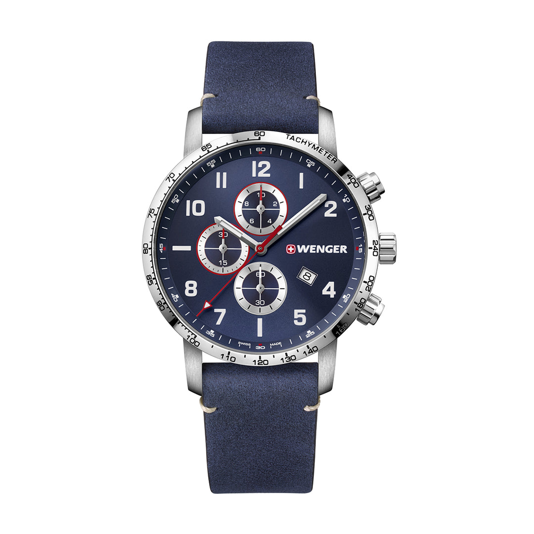 Wenger Attitude Men's Chronograph Quartz Watch - Swiss Made