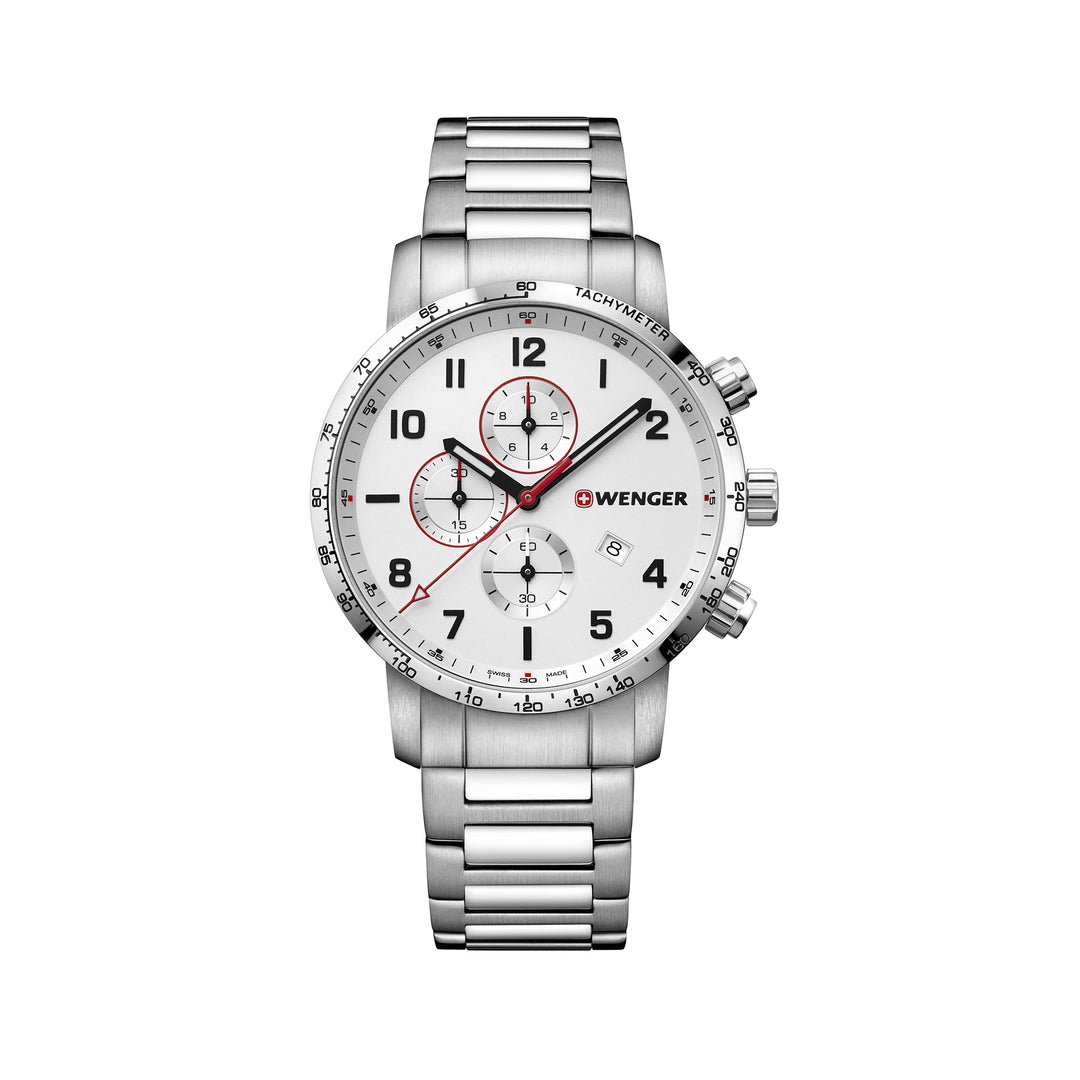 Wenger Attitude Men's Chronograph Quartz Watch - Swiss Made