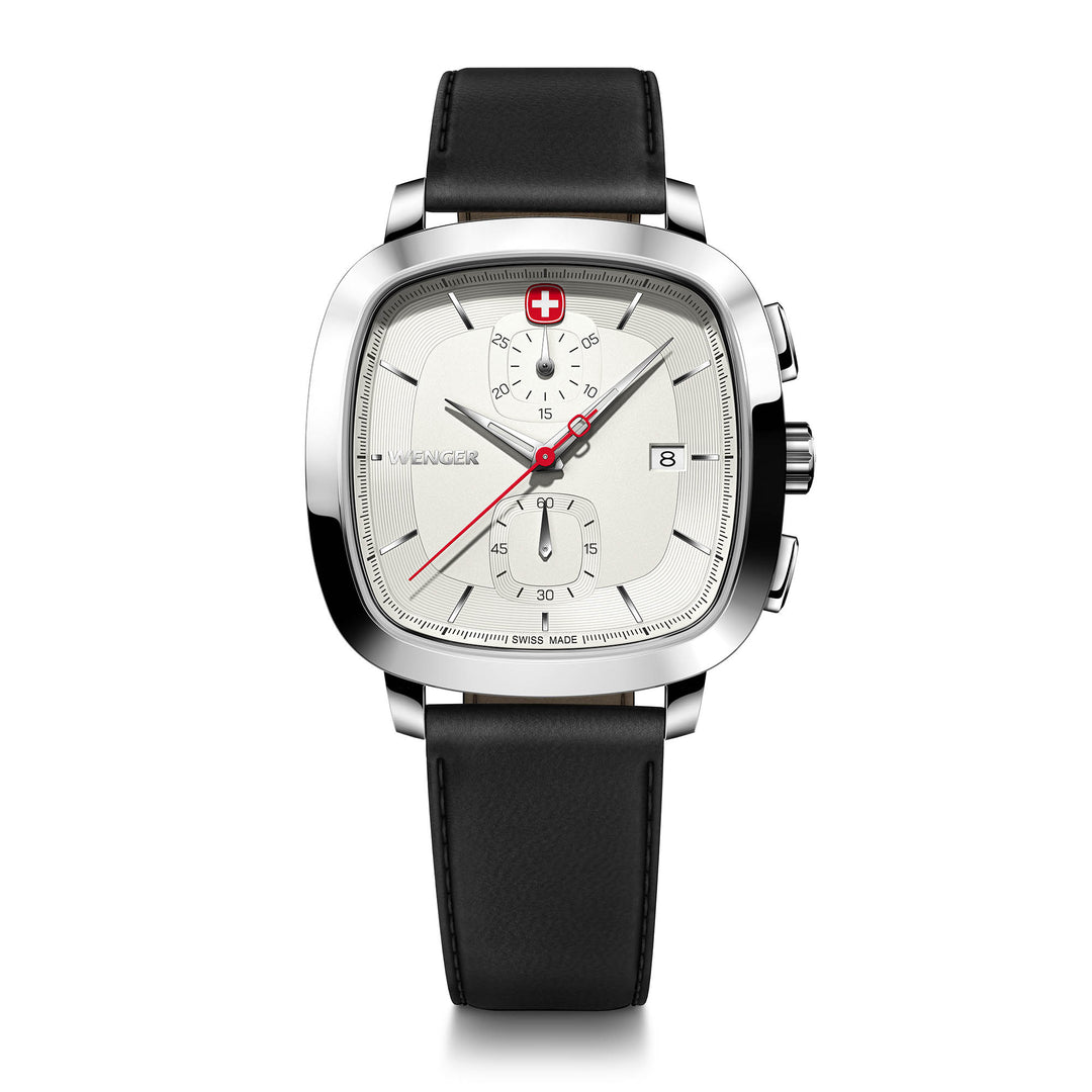 Wenger Vintage Classic Men's Chronograph Quartz Watch - Swiss Made