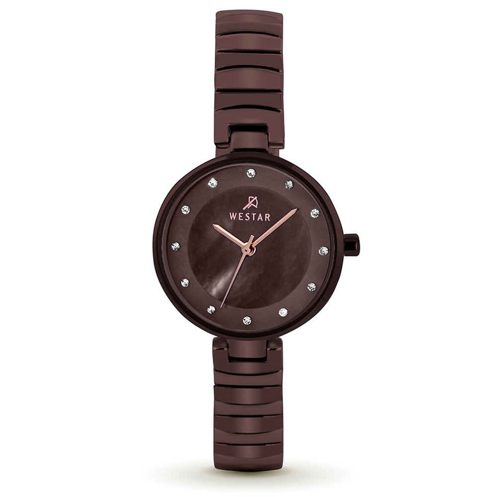 Westar Zing Ladies Fashion Quartz Watch - 00148BRN620