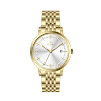 Westar Profile Ladies 30 mm Silver Dial Quartz Watch - 40254GPN107