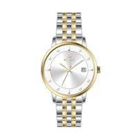 Westar Profile Ladies 30 mm Silver Dial Quartz Watch - 40256CBN107