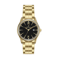 Westar Profile Ladies 34 mm Black Dial Quartz Watch - 40260GPN103