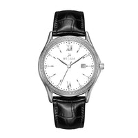 Westar Profile Ladies 34 mm White Dial Quartz Watch - 40261STN101