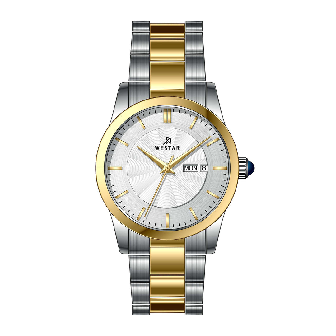 Westar Profile Gents Silver Dial Quartz Watch - 50147CBN107