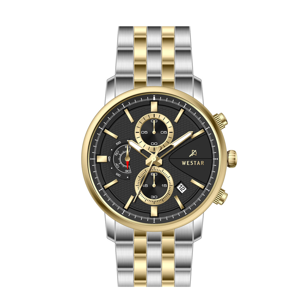 Westar Profile Gents 41 mm Black Dial Quartz Watch - 50250CBN103