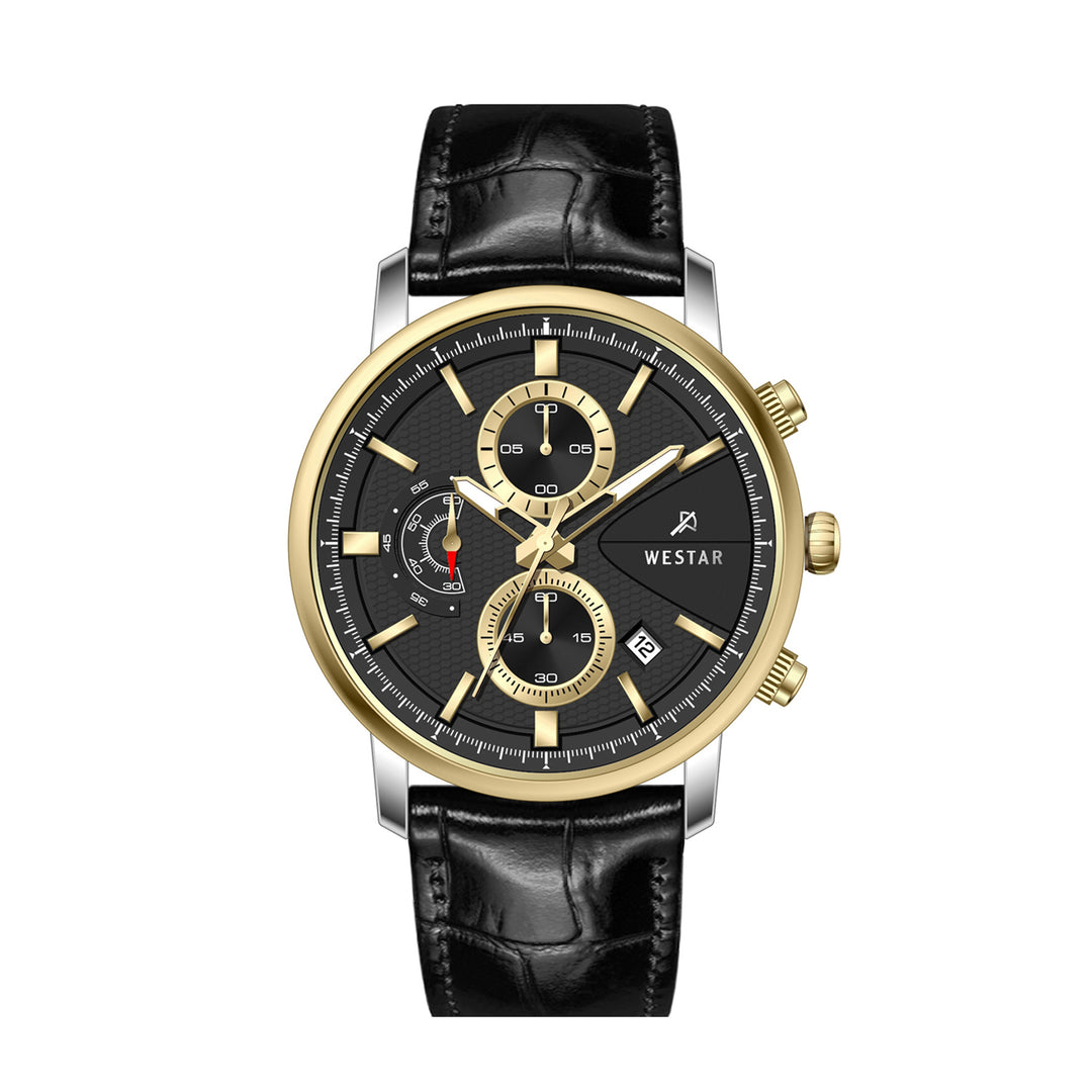 Westar Profile Gents 41 mm Black Dial Quartz Watch - 50251CBN103