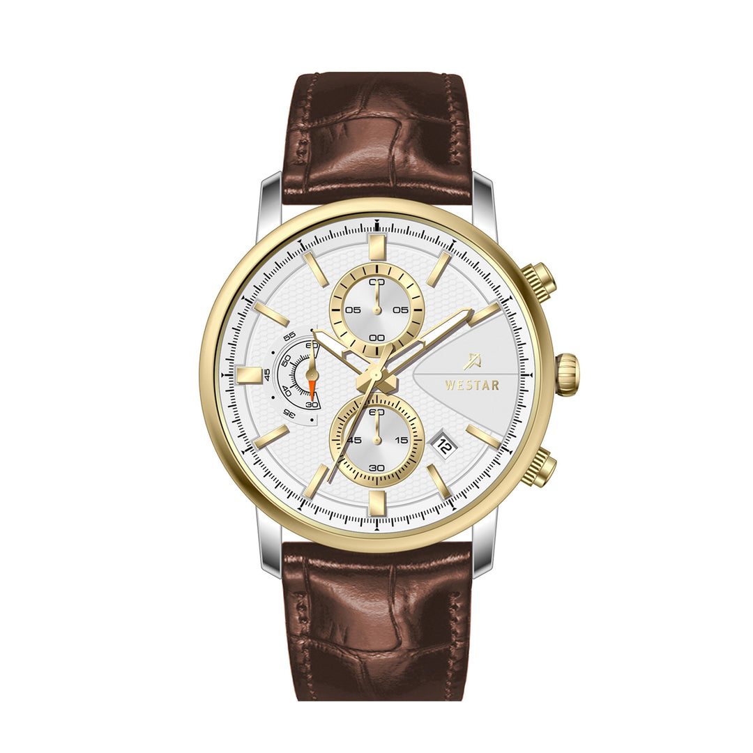 Westar Profile Gents 41 mm Silver Dial Quartz Watch - 50251CBN127