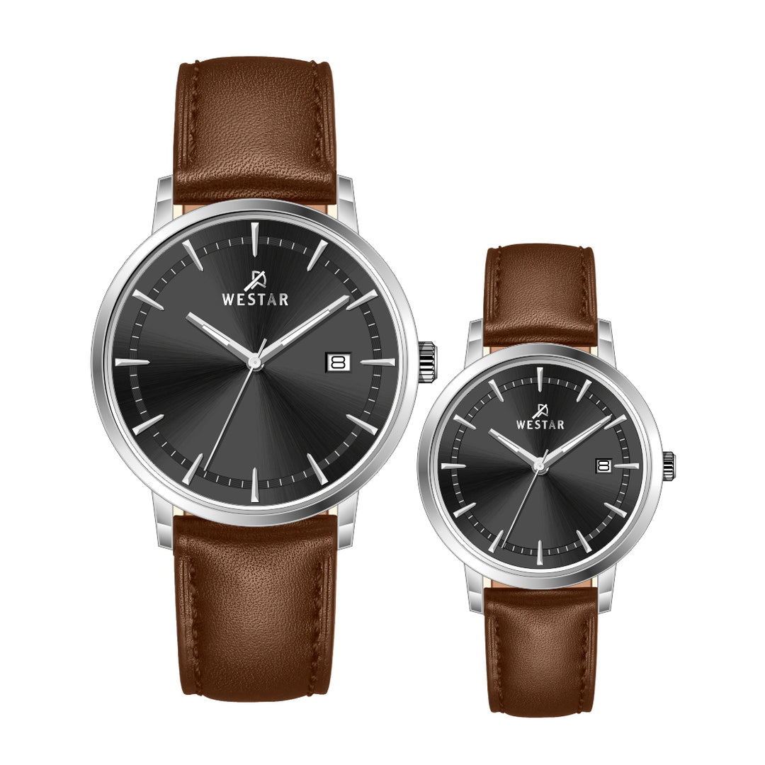 Westar Couple Watch 50255STN123 & 40255STN123