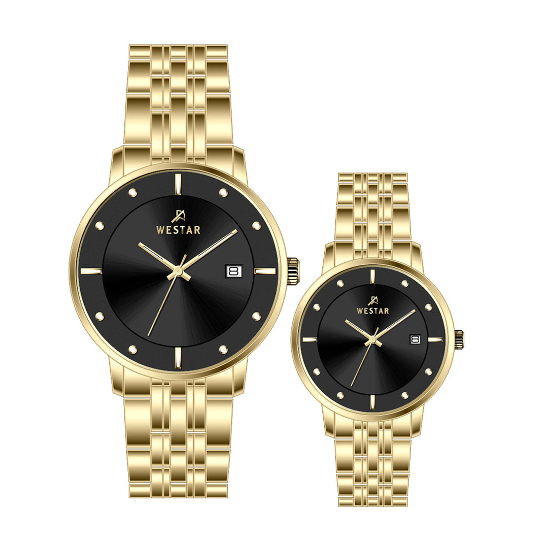 Westar Couple Watch 50256GPN103 & 40256GPN103