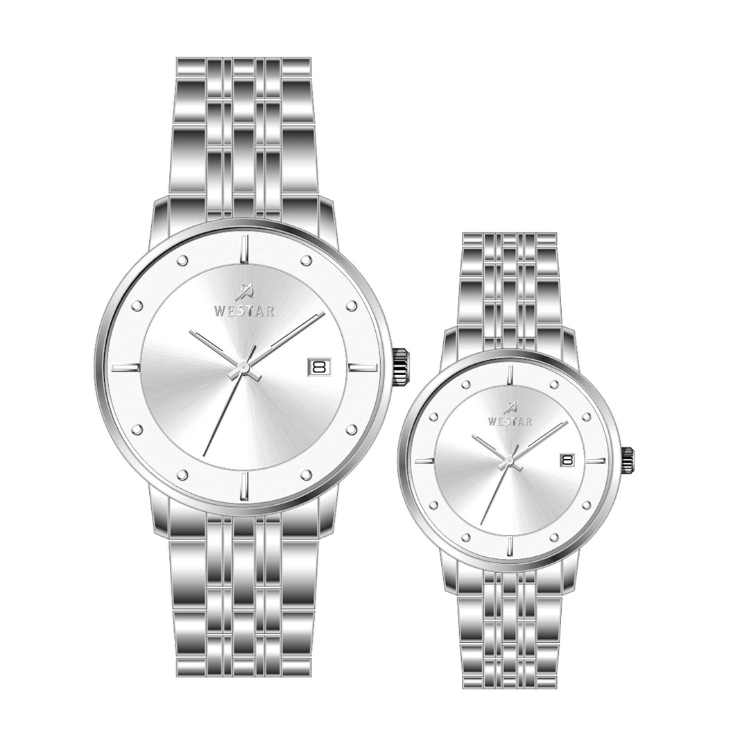 Westar Couple Watch 50256STN107 & 40256STN107