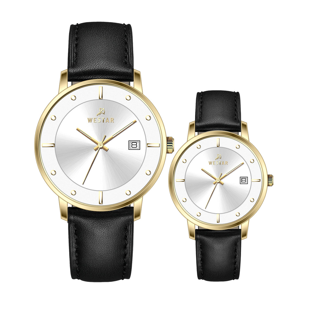 Westar Couple Watch 50257GPN107 & 40257GPN107