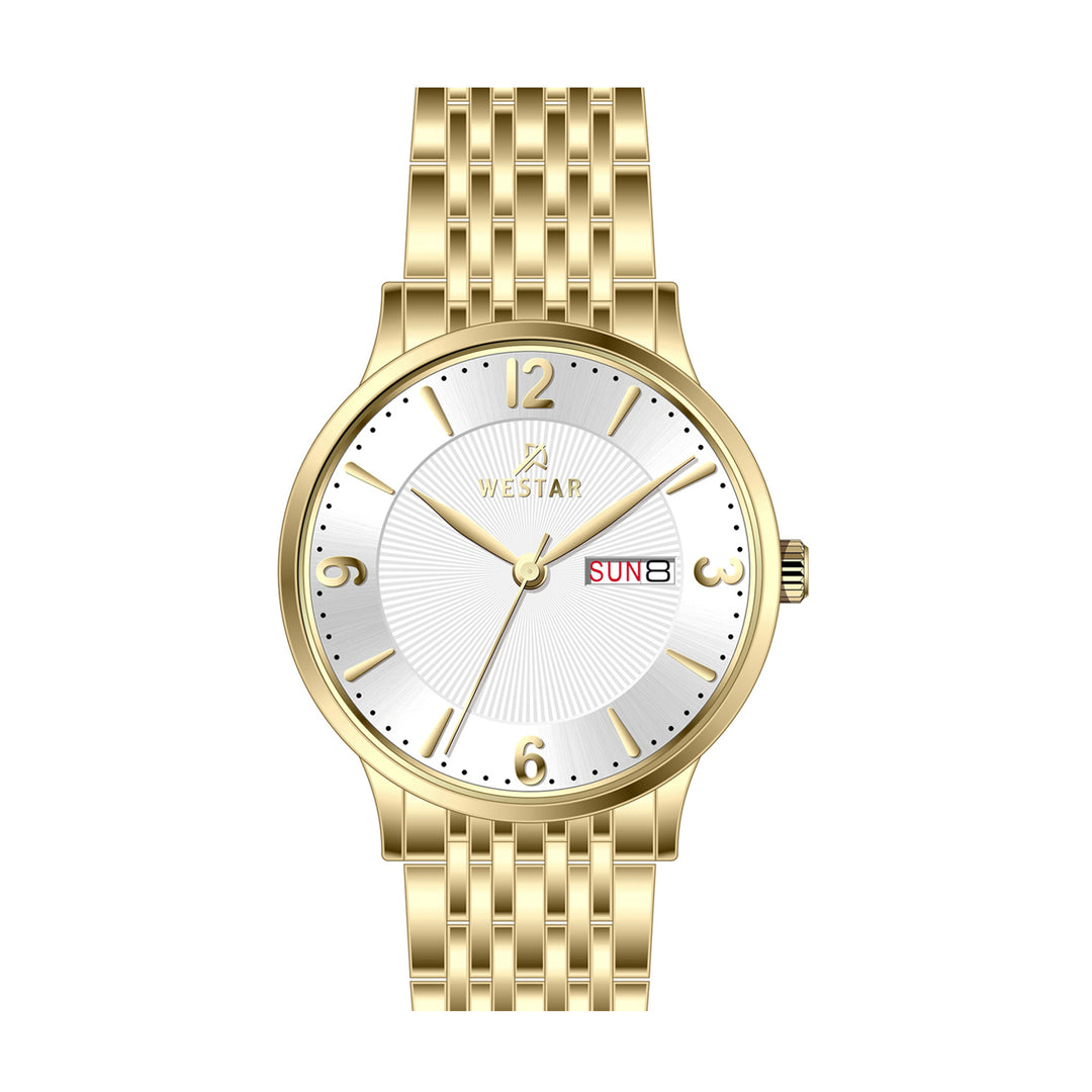 Westar Profile Gents 40 mm Silver Dial Quartz Watch - 50258GPN107