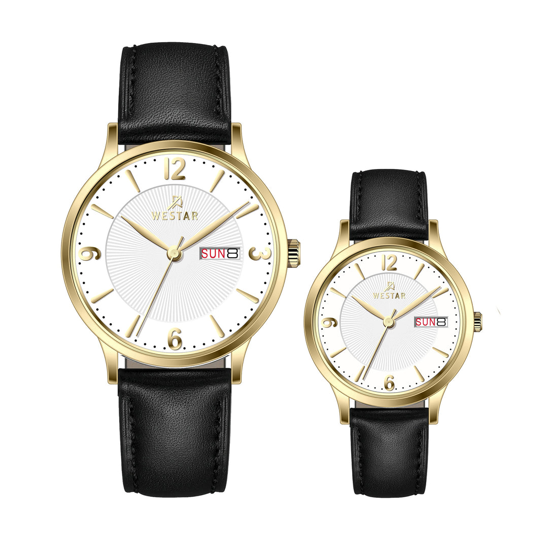 Westar Couple Watch 50259GPN101 & 40259GPN101