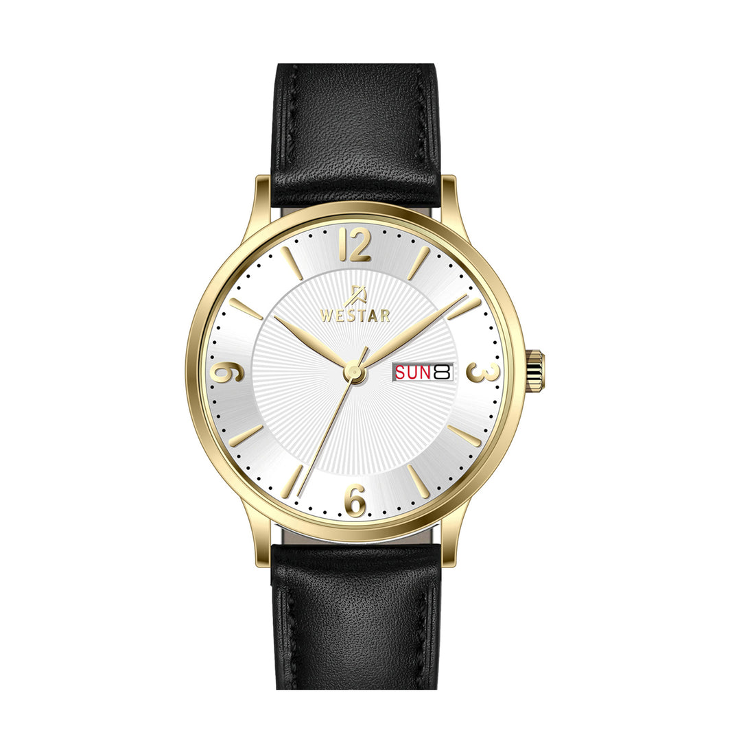 Westar Profile Gents 40 mm Silver Dial Quartz Watch - 50259GPN107