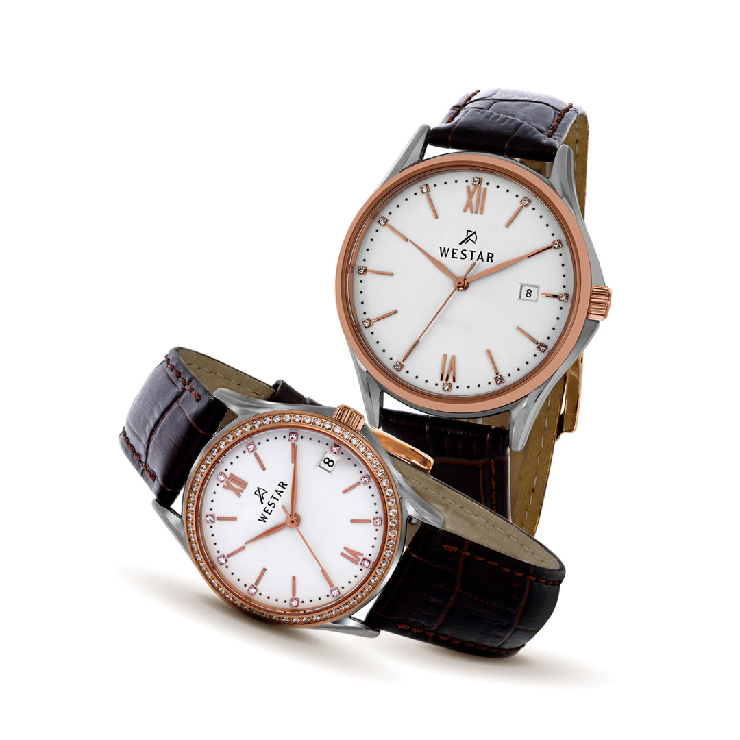 Westar Couple Watch 50261SPN621 & 40261SPN621