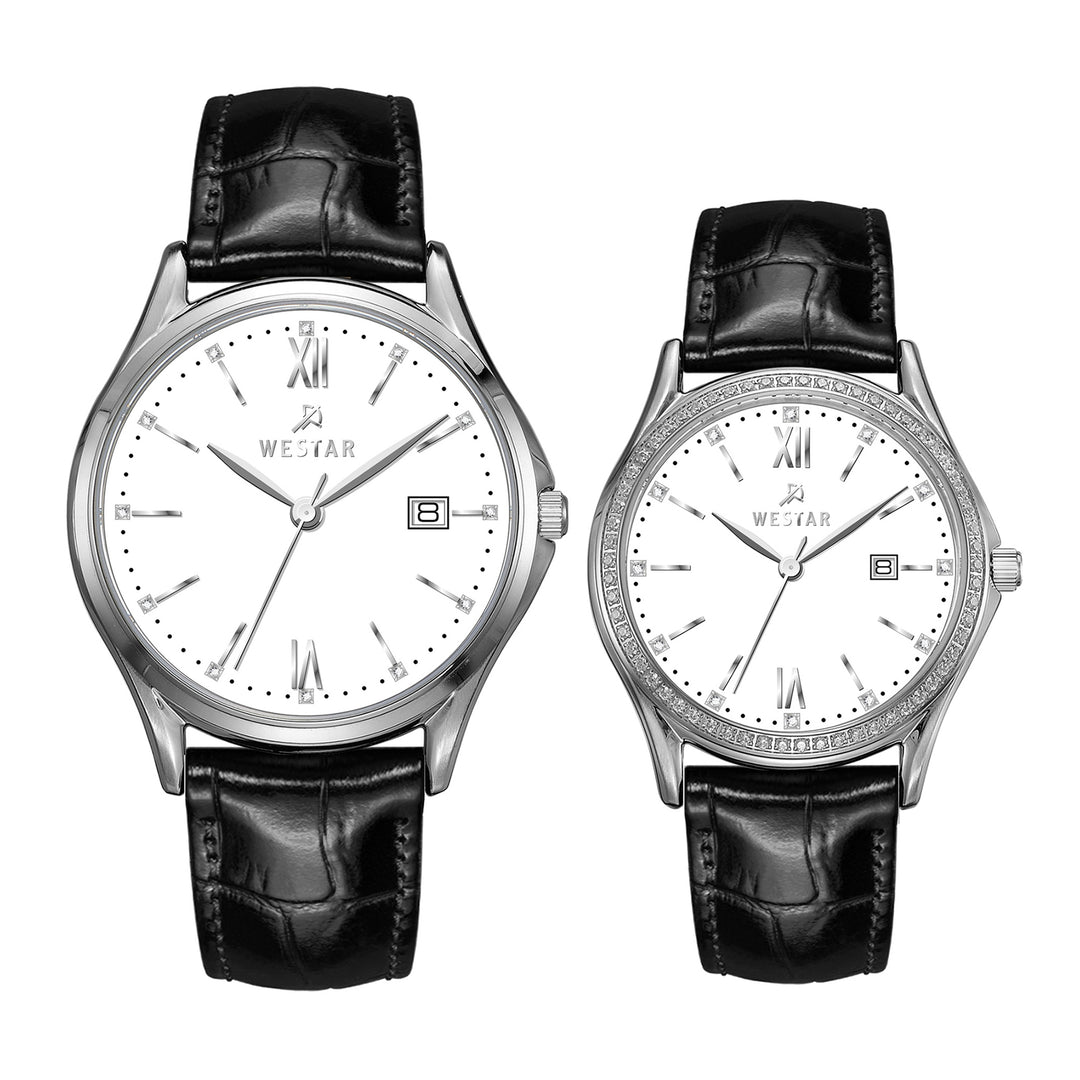 Westar Couple Watch 50261STN101 & 40261STN101