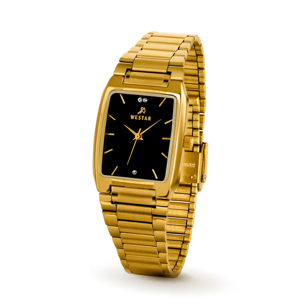 Westar Executive Unisex Watch - Black Dial - 7704GPN103