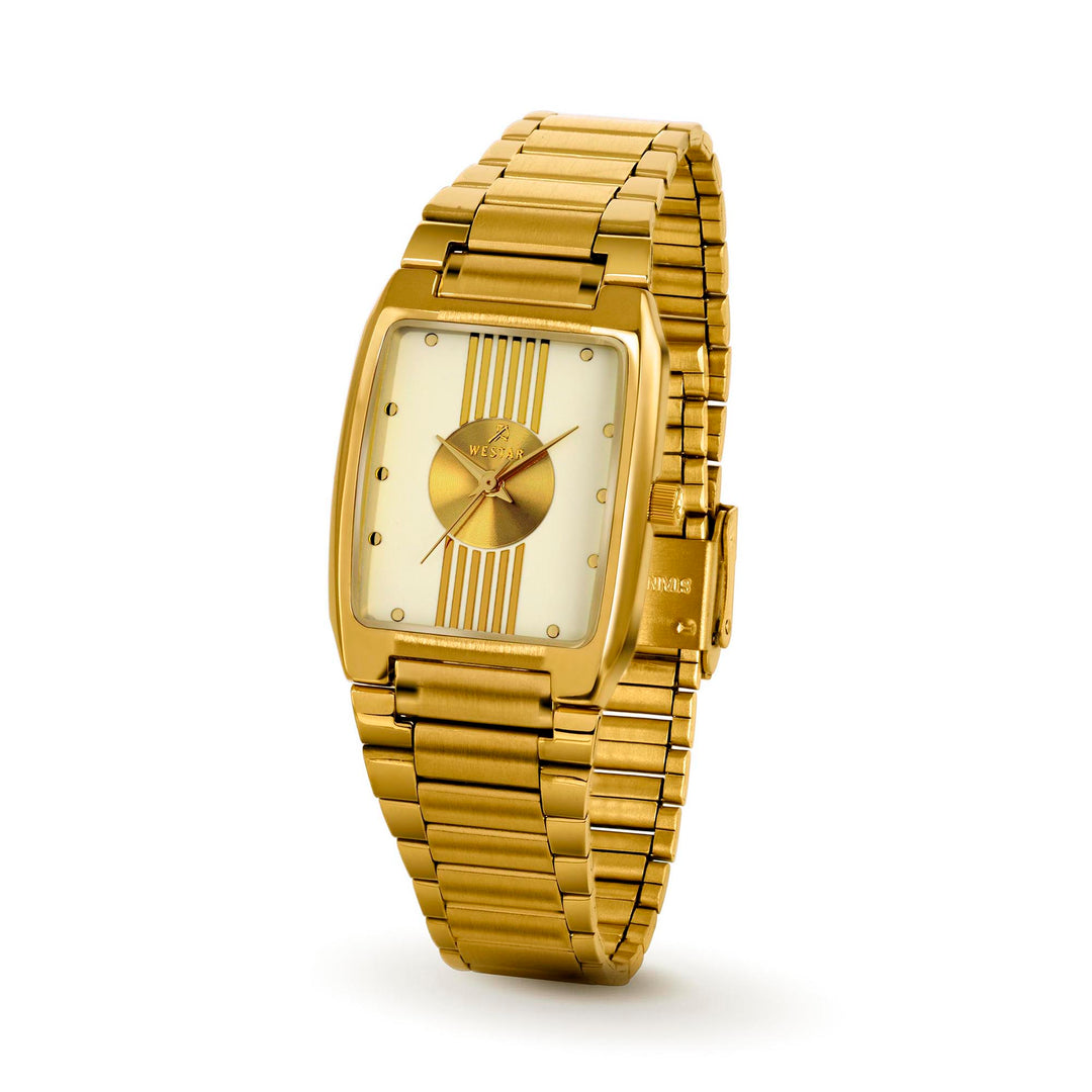 Westar Executive Unisex Watch - Light Champagne Dial - 7704GPN202