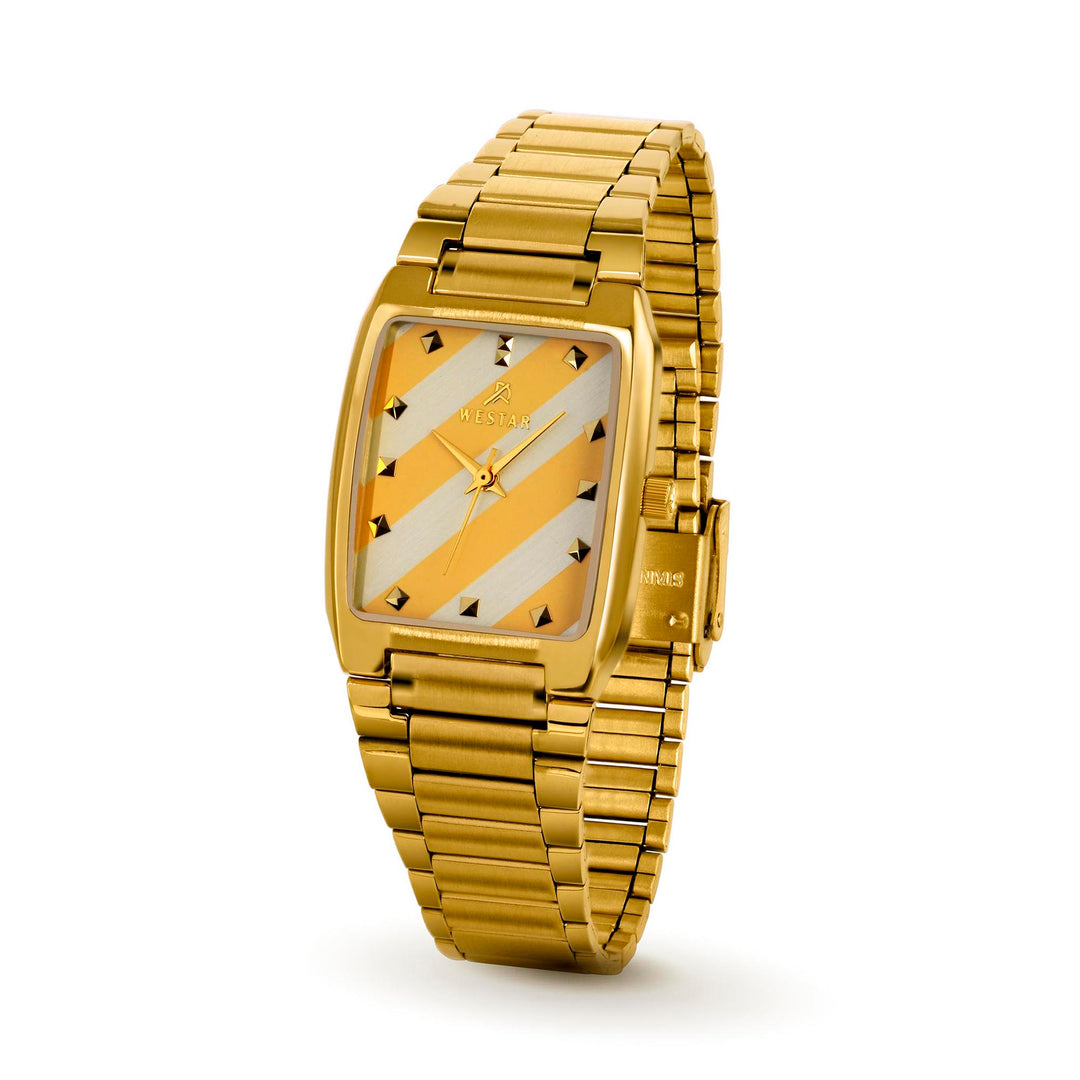 Westar Executive Unisex Watch - Dark Champagne Dial - 7704GPN308