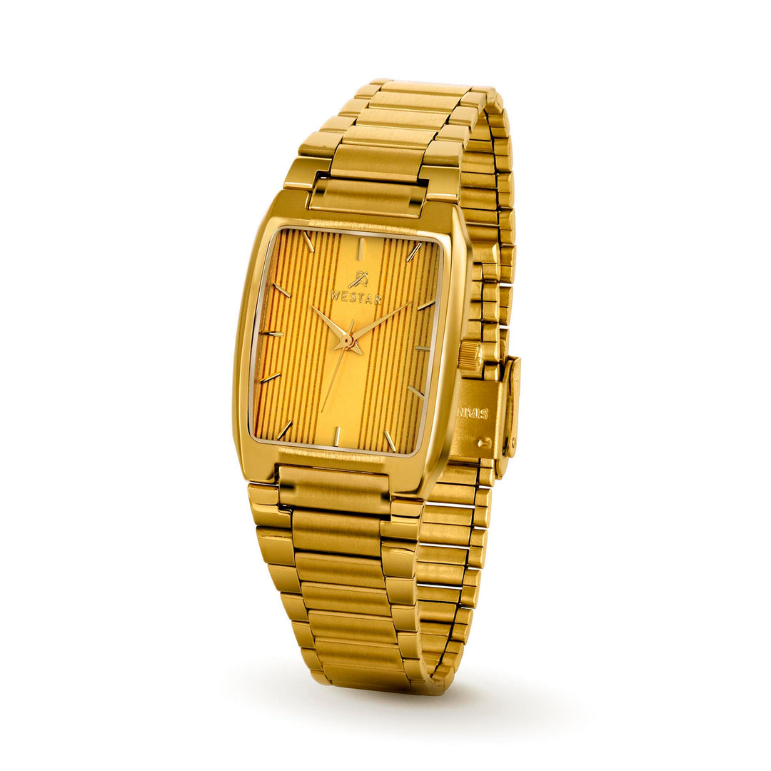 Westar Executive Unisex Watch - Dark Champagne Dial - 7704GPN408