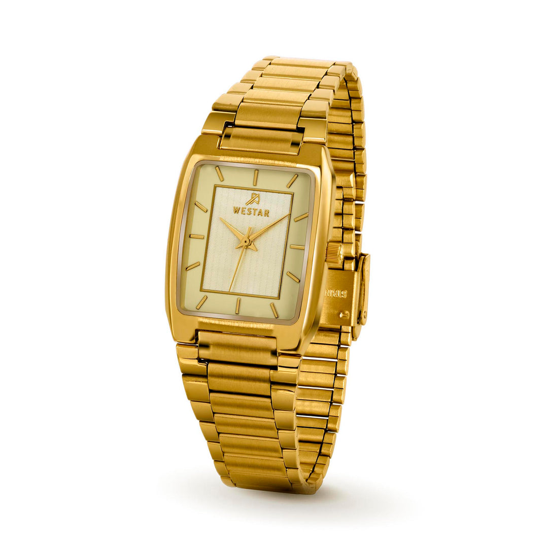 Westar Executive Unisex Watch - Light Chapagne Dial - 7704GPN902