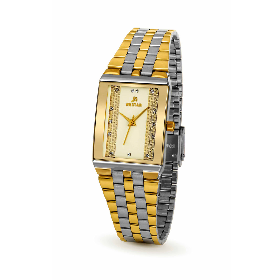 Westar Executive Unisex Watch - Light Champagne Dial - 7705CBN102