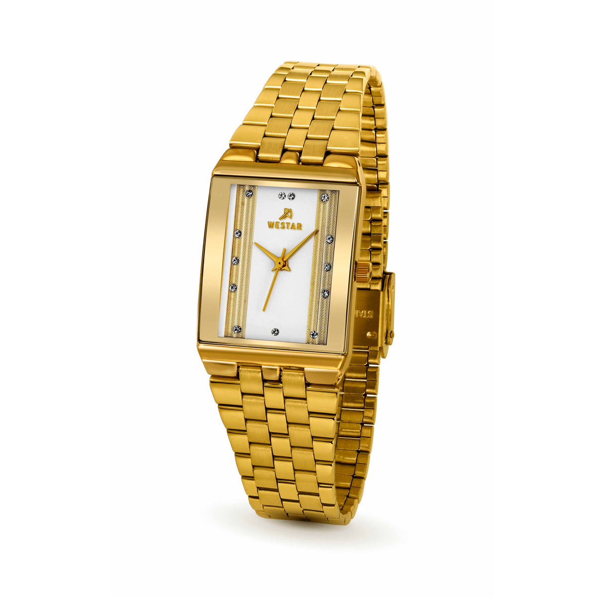 Westar Executive Unisex Watch - White Dial - 7705GPN101