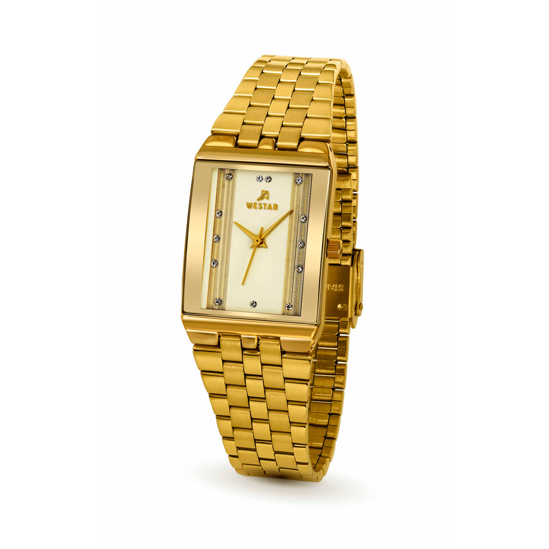 Westar Executive Unisex Watch - Light Champagne Dial - 7705GPN102