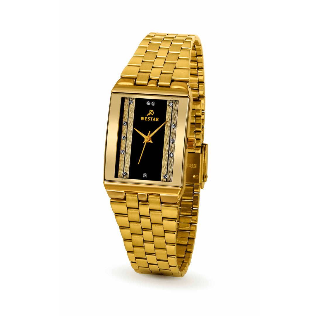 Westar Executive Unisex Watch - Black Dial - 7705GPN103