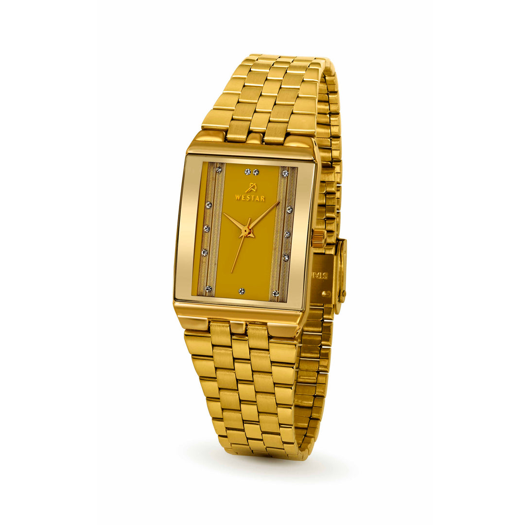 Westar Executive Unisex Watch - Dark Champagne Dial  - 7705GPN108