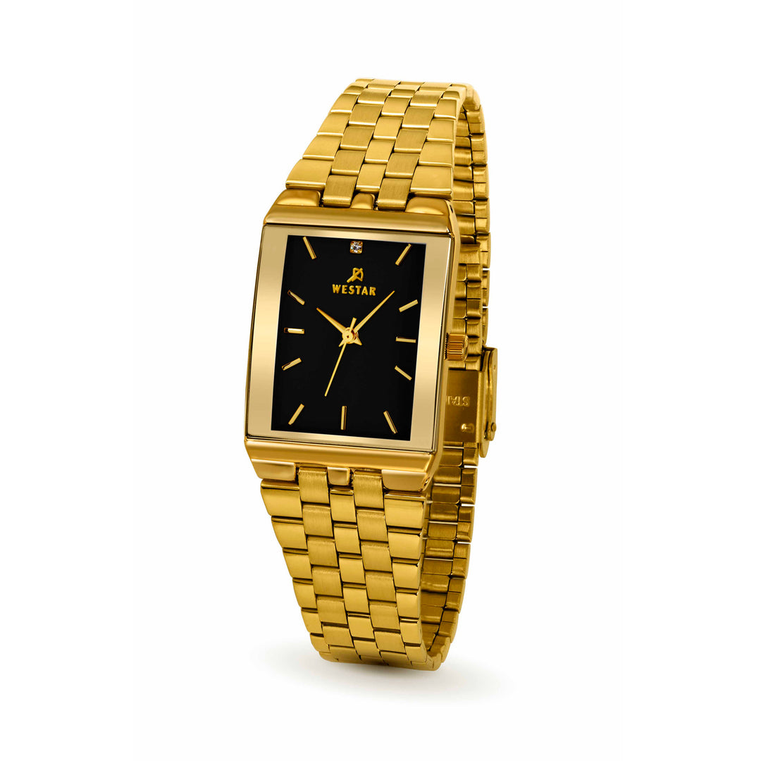 Westar Executive Unisex Watch - Black Dial - 7705GPN203