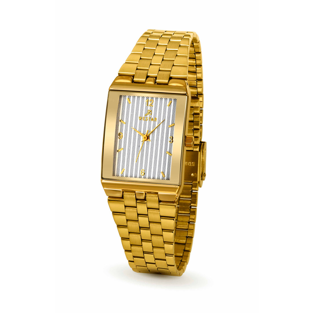 Westar Executive Unisex Watch - White Dial - 7705GPN301