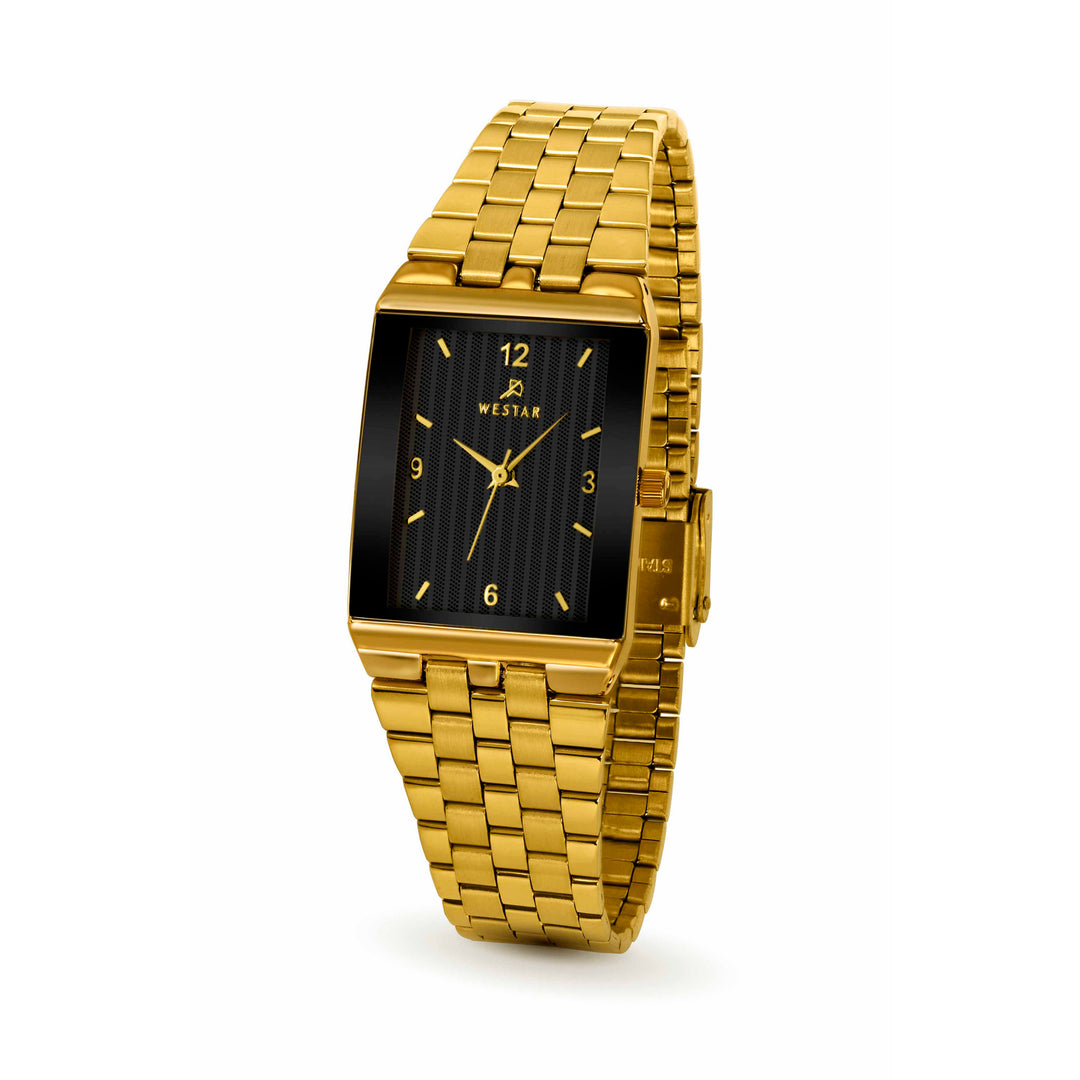 Westar Executive Unisex Watch - Black Dial - 7705GPN303