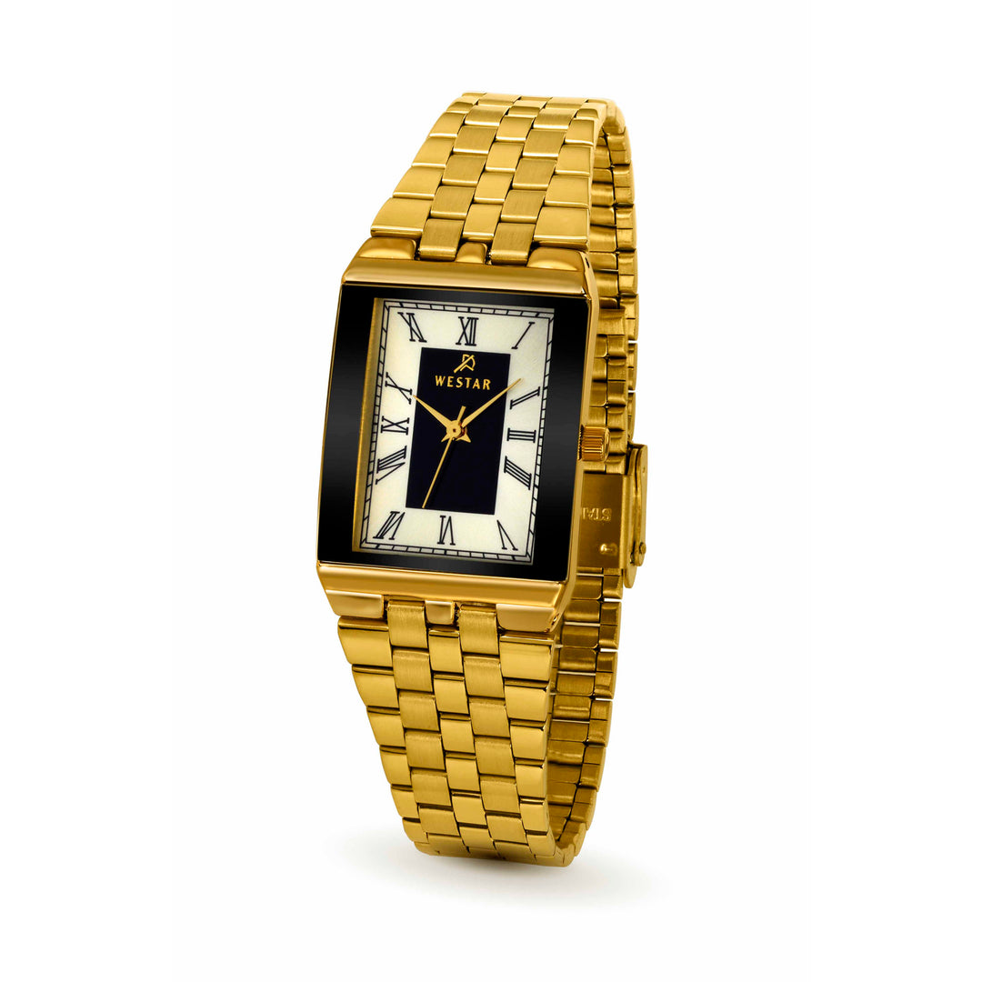 Westar Executive Unisex Watch - Black Dial - 7705GPN403