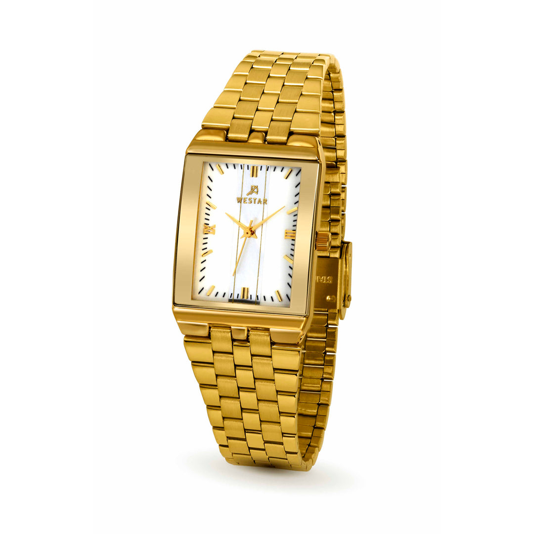 Westar Executive Unisex Watch - White Dial - 7705GPN501