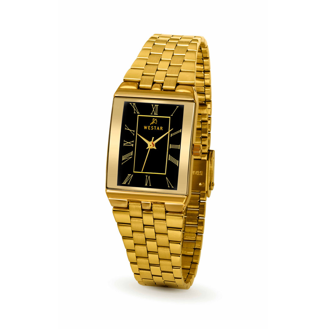 Westar Executive Unisex Watch - Black Dial - 7705GPN803