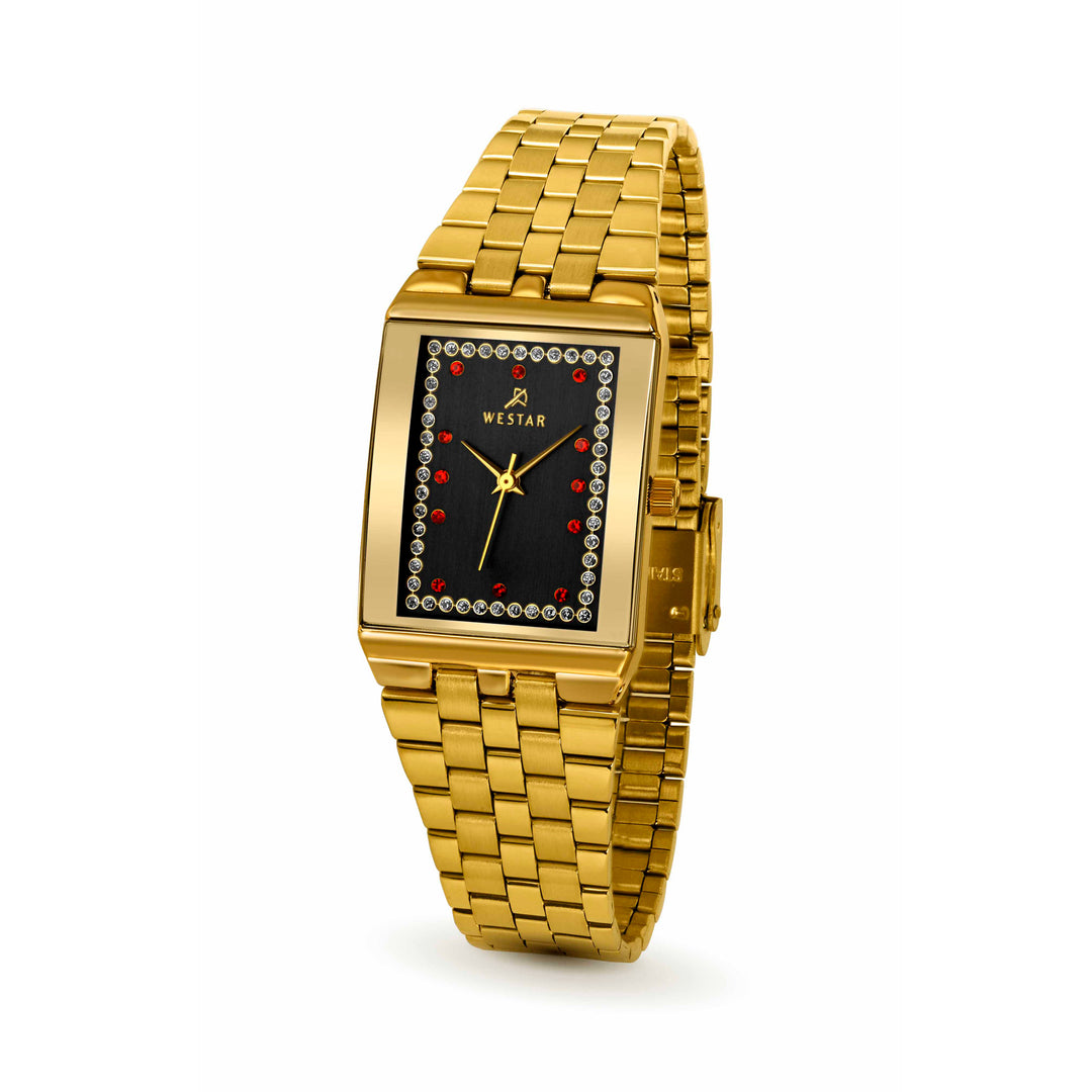 Westar Executive Unisex Watch - Black Dial  - 7705GPS103