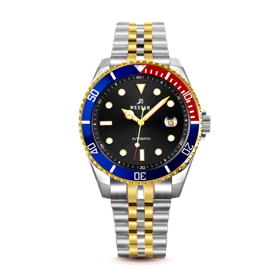 Westar Automatic Men's Black Dial 42 mm Watch