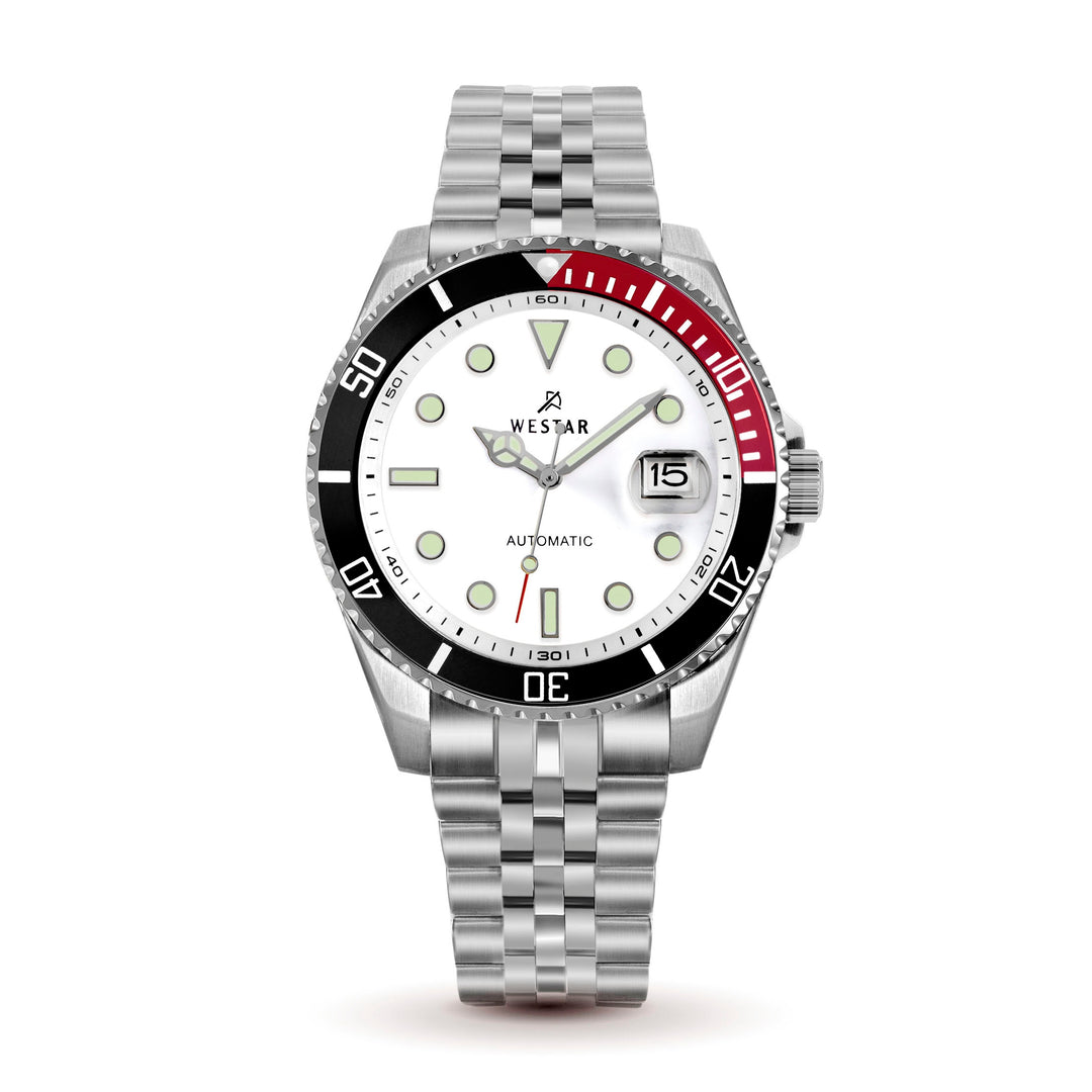 Westar Automatic Men's White Dial 42 mm Watch