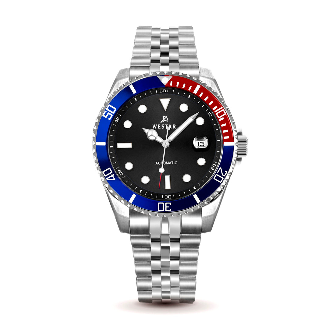 Westar Automatic Men's Black Dial 42 mm Watch