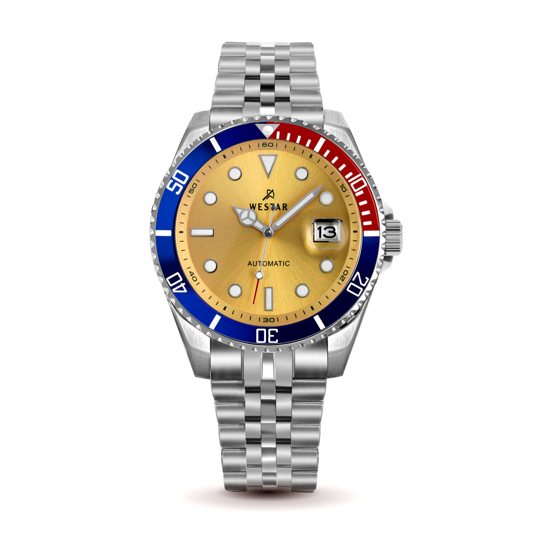 Westar Automatic Men's Dark Champagne Dial 42 mm Watch