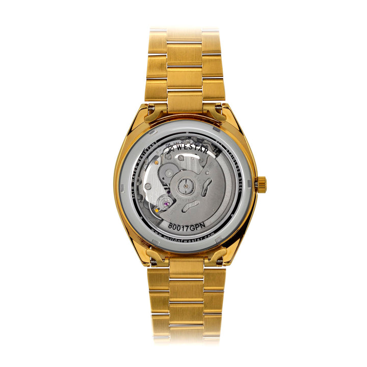 Westar Men's Automatic - Dark Champagne Dial, Gold Bracelet Watch - 80017GPN108