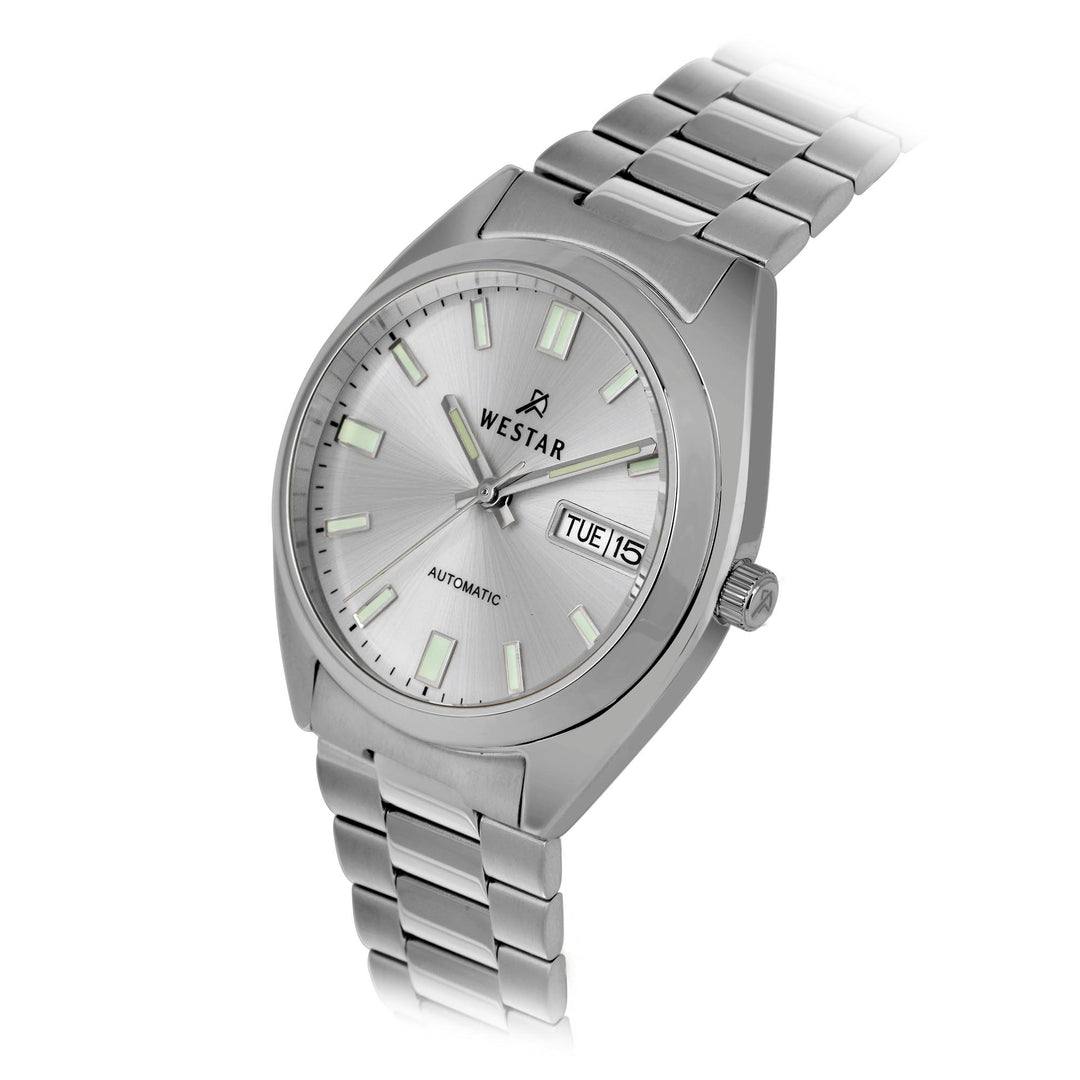 Westar Men's Automatic - Silver Dial, Stainless Steel Bracelet Watch - 80017STN107